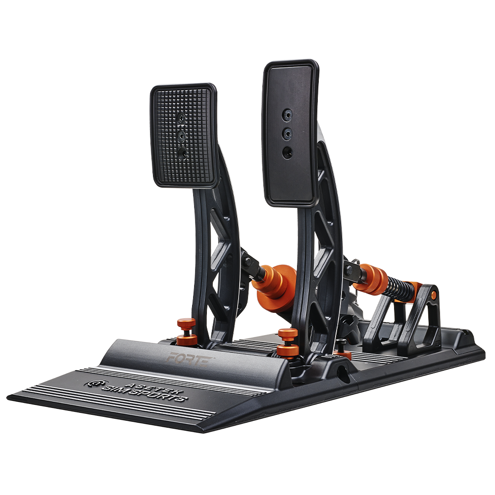 asetek forte pedals Asetek Forte Pedals – Clutch Racing