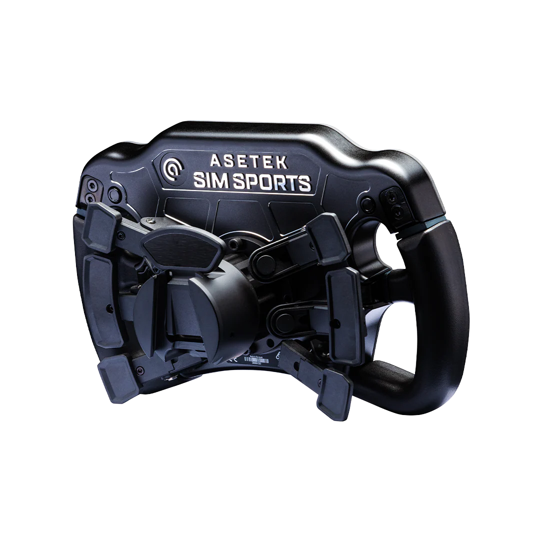 Asetek Invicta Formula Wheel - LMP Handles - Stealth Purple