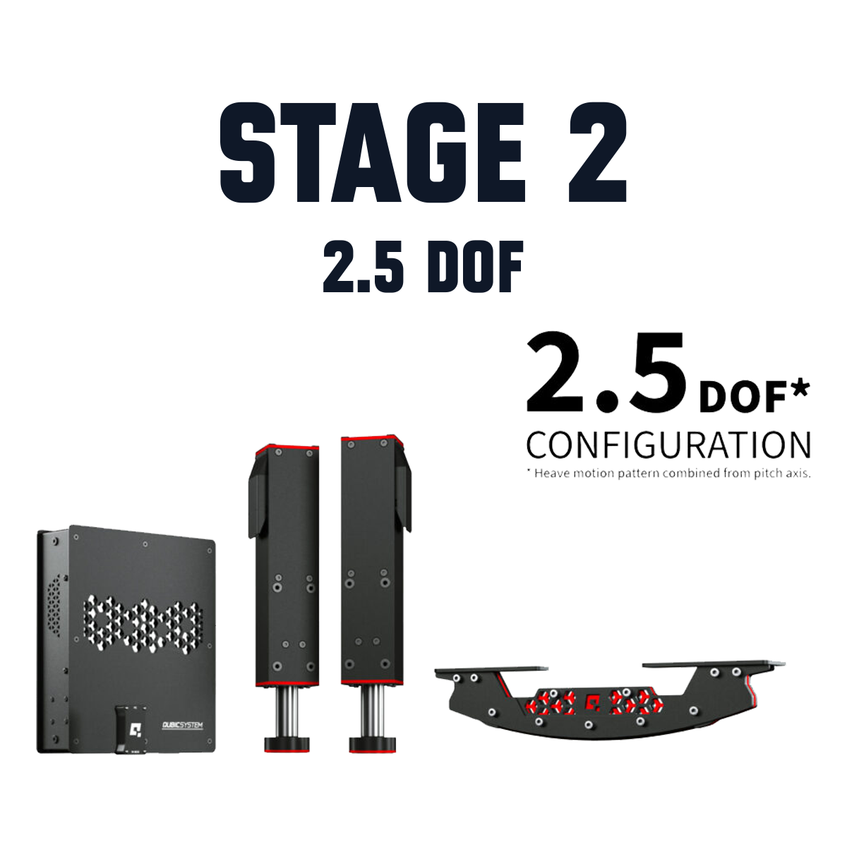 Qubic QS-210 Stage 2 Kit 2.5DOF