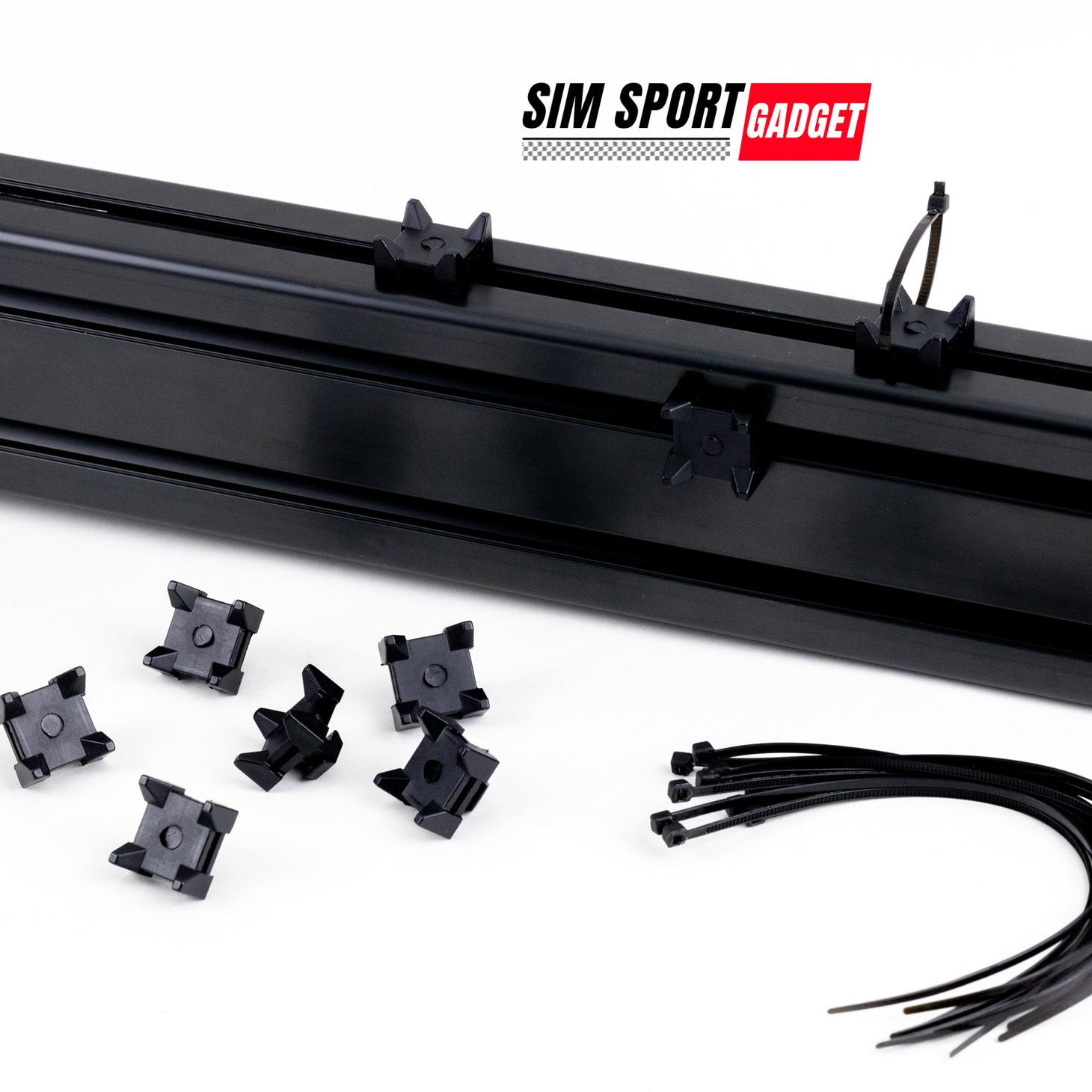 Sim Sport Gadget Zip Tie Cable Management Clips for Sim Racing Rig