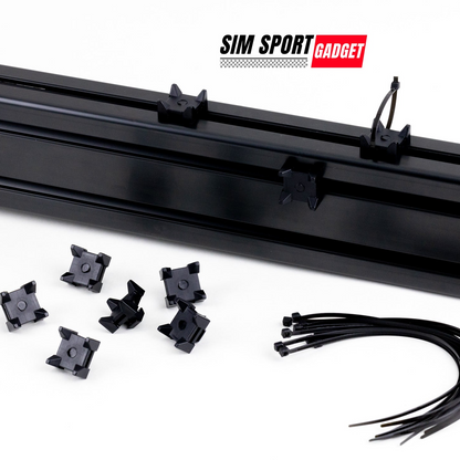Sim Sport Gadget Zip Tie Cable Management Clips for Sim Racing Rig