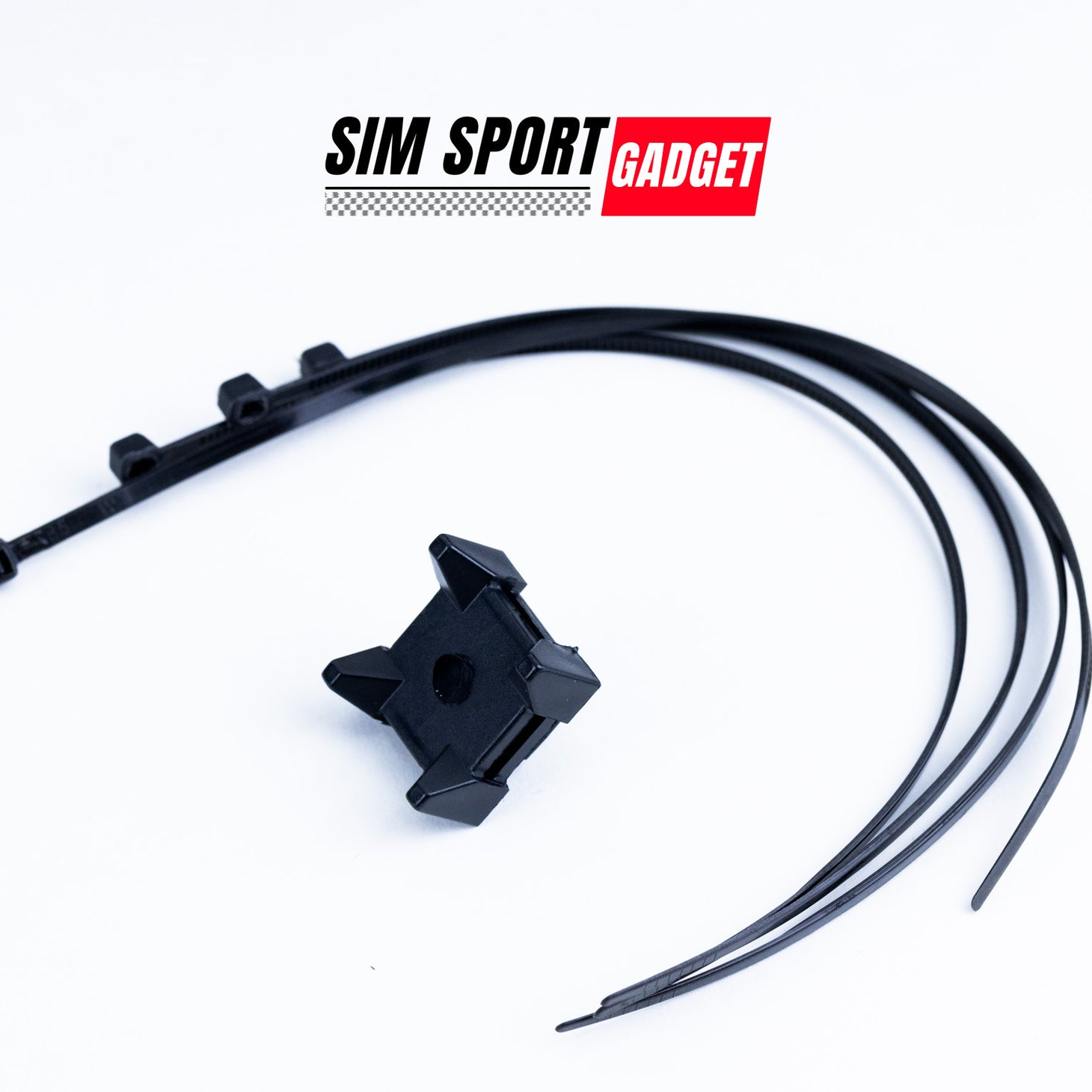 Sim Sport Gadget Zip Tie Cable Management Clips for Sim Racing Rig