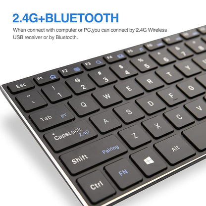 Rii K22 Wireless Bluetooth Keyboard with Touchpad