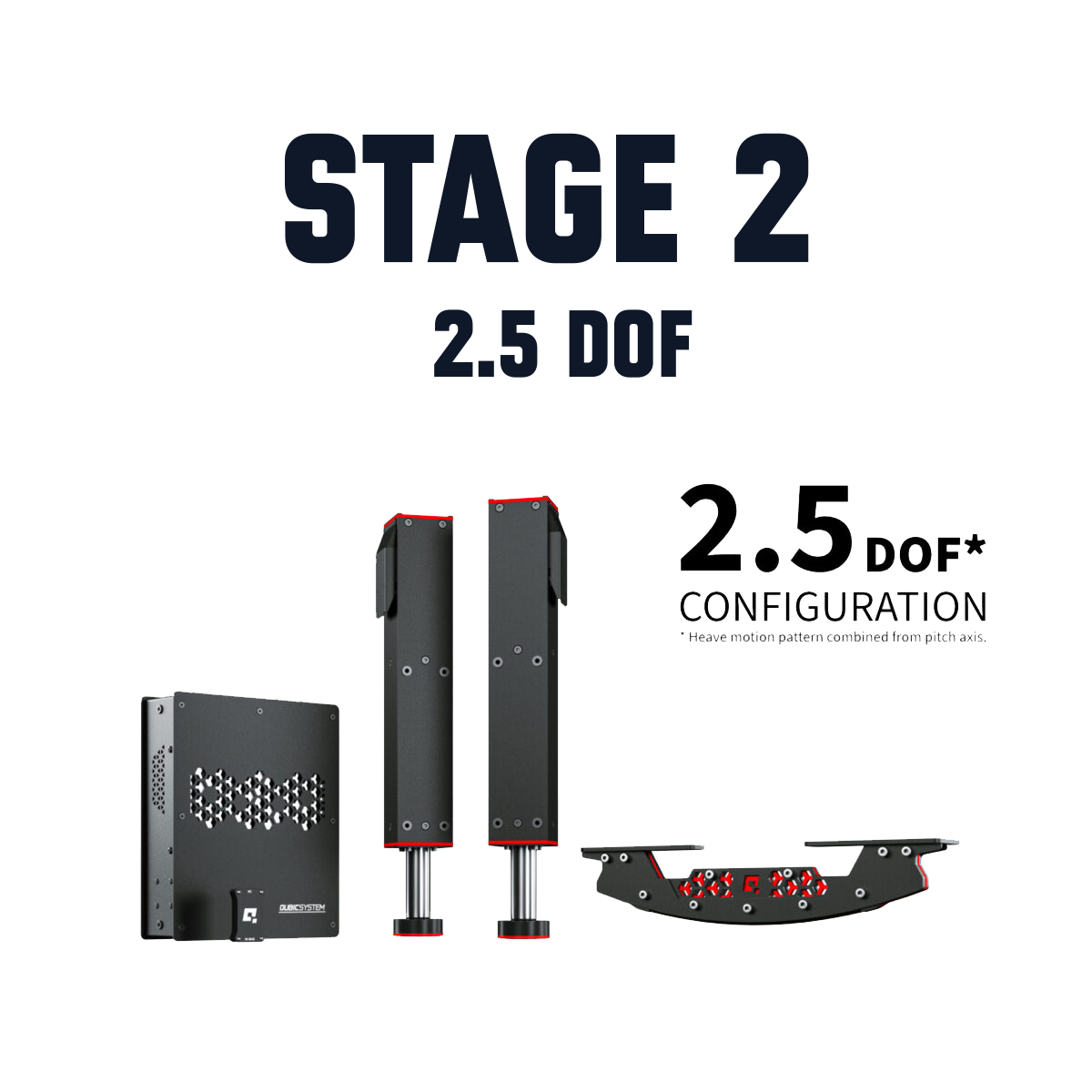 Qubic QS-220 Stage 2 Kit 2.5DOF
