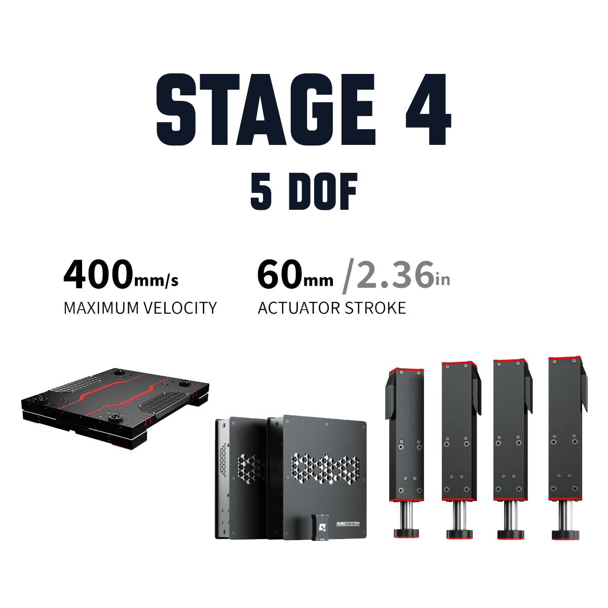 Qubic QS-210 Stage 4 Kit 5DOF